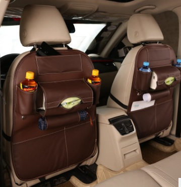 Car Seat Back Leather Organizer – Piston Sharks