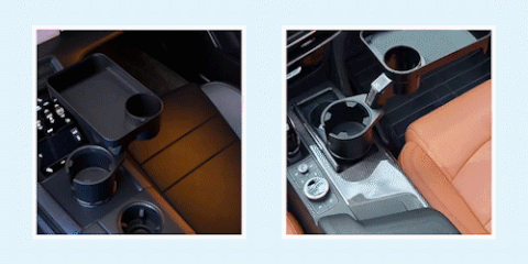 360 Degree Rotating Car Dining Plate Tray